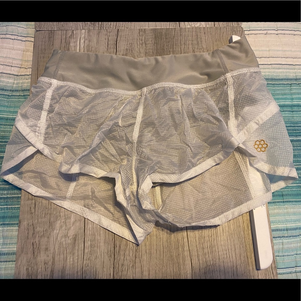 Gently used HONEYCUT  white dance shorts